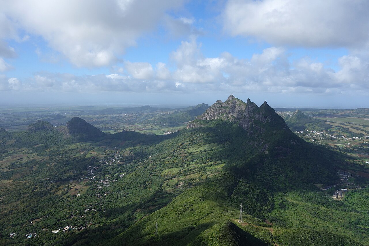 Pieter Both seen from Le Pouce